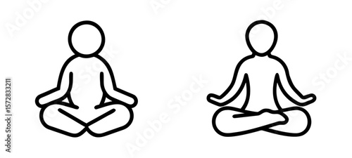 art of meditation in lotus position 