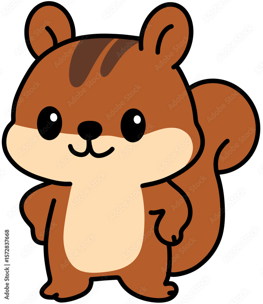 Fototapeta premium 다람쥐