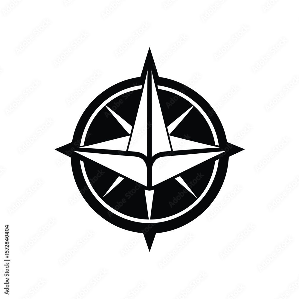 Compass Drawing a Book, education logo vector art illustration Compass Drawing a Book, education logo vector art illustration