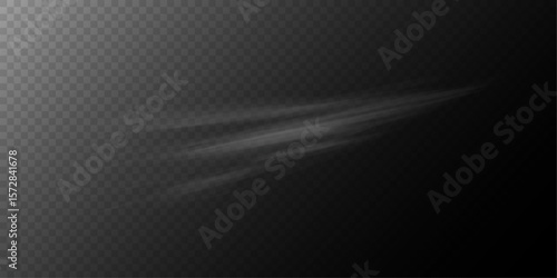 Soft Hazy Glow and Motion Blur on Transparent Grid.