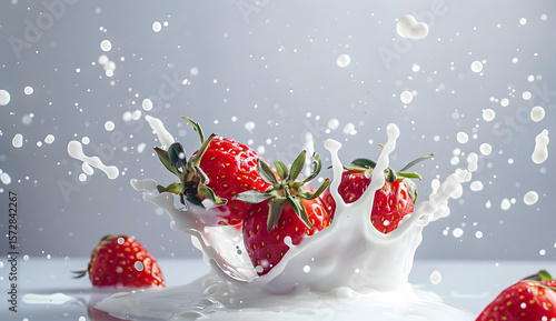 Strawberries in the water	
