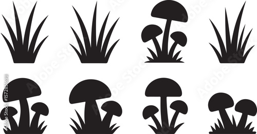 vector illustration of a mushroom