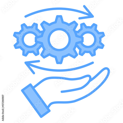 Process Blue Icon