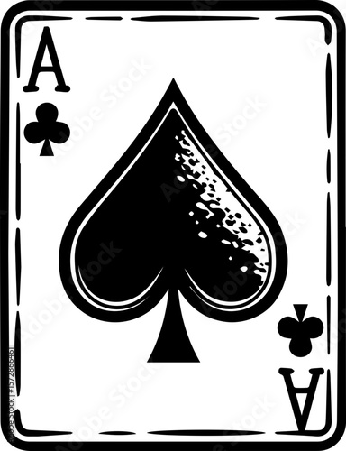 Poker Playing Cards Vector Illustration