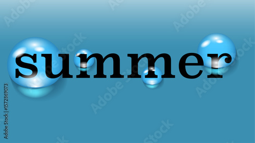 summer banner.summer inscription.summer screensaver