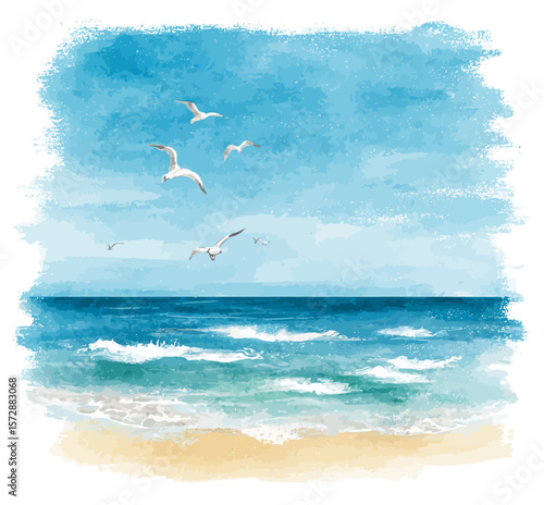 seagull on the beach