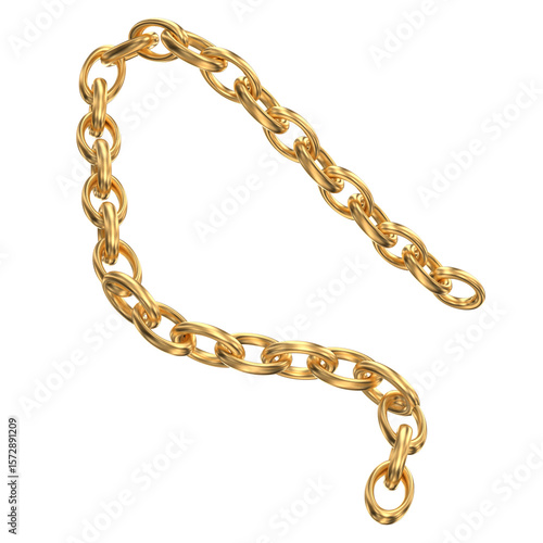 Luxury Gold Chain: Elegant Mariner Link Bracelet Design, Jewelry Photography, Fashion Accessory