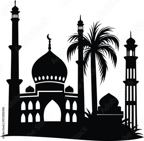 Monuments Silhouette