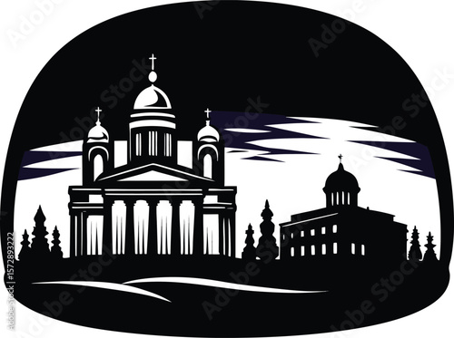 Monuments Silhouette