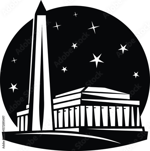 Monuments Silhouette