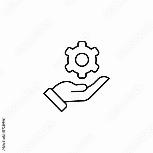 system protection icon sign vector