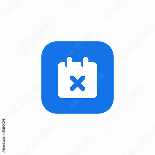 event delete icon sign vector