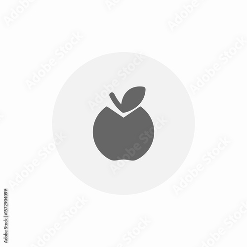 fruit diet icon sign vector