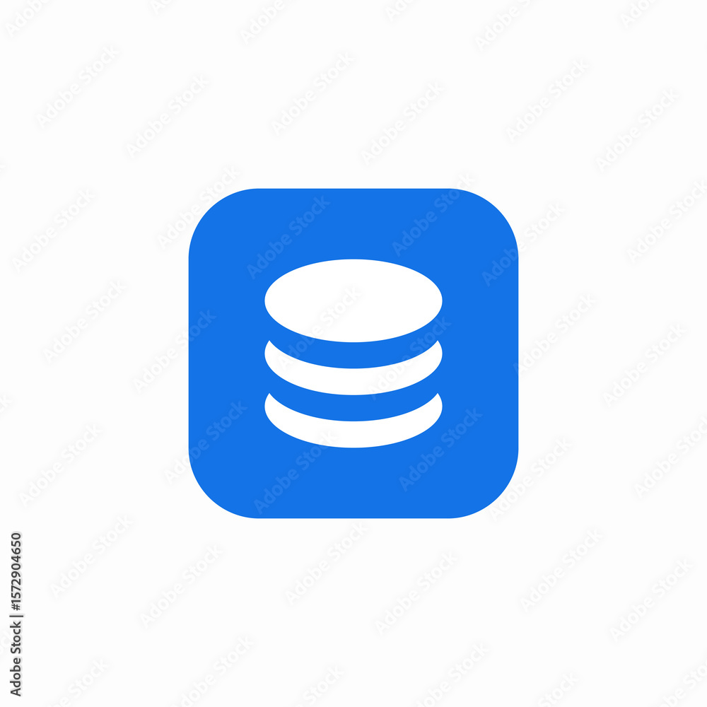 system database icon sign vector system database icon sign vector
