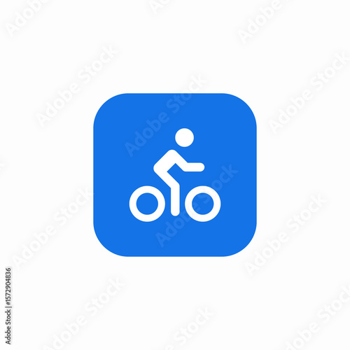 transportation bicycle icon sign vector