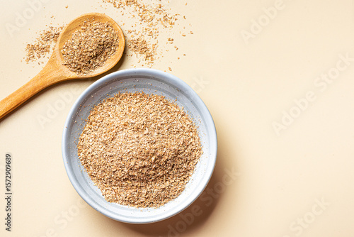 Tableau sur toile Instant bran fiber ground