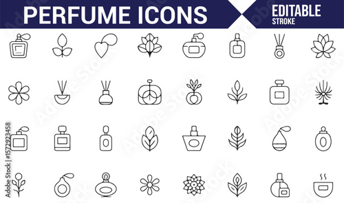 Icons of Fragrance, Perfume Bottles, and Aromatherapy for Beauty and Wellness