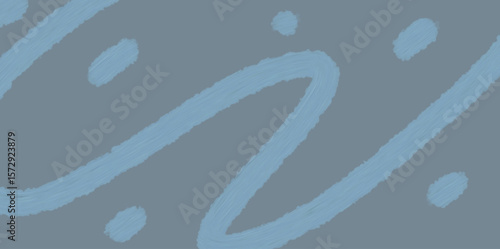 Vector illustration of abstract background of straight curved line pattern and sprinkled with light blue dots on dark blue background authentic vintage trendy style is very good to be used for poster 