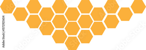 Honeycomb bee icon on white background. honeycomb icon for your web site design, logo, app, UI. flat style. honey comb sign. Vector Illustration .