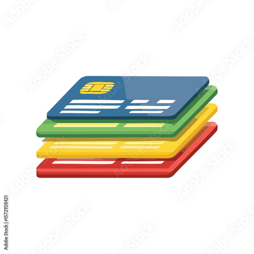 Stacked Credit Cards