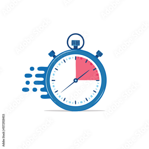 Stopwatch motion blur