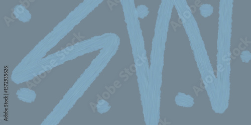 vector illustration of abstract background of zig zag line pattern from side and top in light blue with dark blue background in authentic vintage trendy style is very good to be used for poster decora