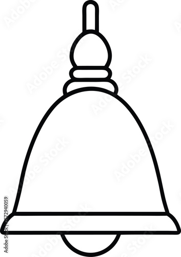 earthen temple bell