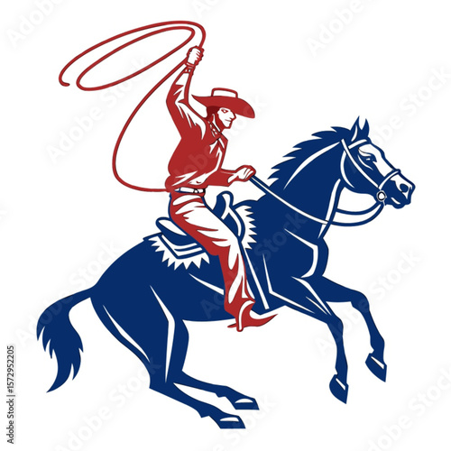 Black vector silhouette of a horse and rider in a gallop, perfect for equestrian sport illustration