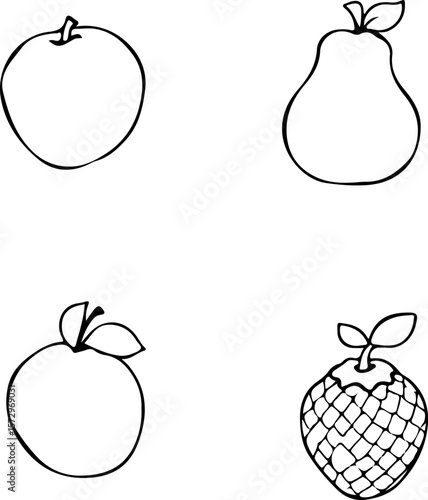 pear and apple