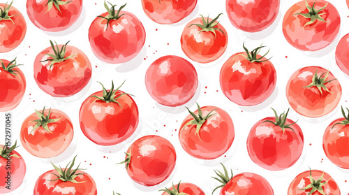 tomato seamless background