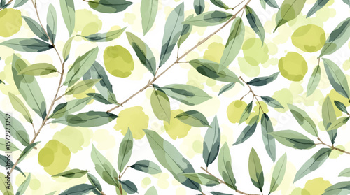 green olive background
