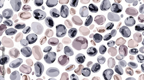 background of white stones
