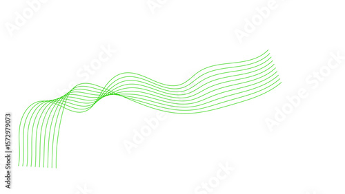Abstract colorful wave element for design. Digital frequency track equalizer. 