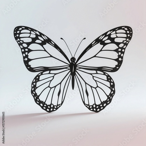 Elegant Butterfly Line Art Collection – Minimal, Floral, Geometric, Vintage & Boho Style Symmetrical Outline Drawings for Tattoos, Stickers, Logos, Wall Art & Digital Illustration