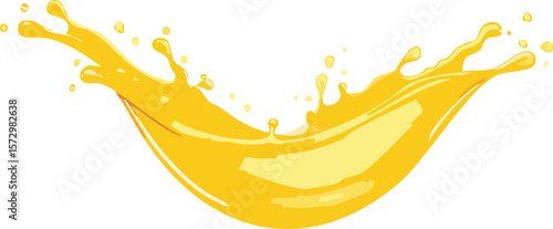 splashing yellow oil liquid, flowing golden fluid oil motion. cutout.transparent, splash, oil, liquid, fluid, semitransparent, organic, tea, drink, wave, curve, dynamic, gold, smooth, cut-out,vector.
