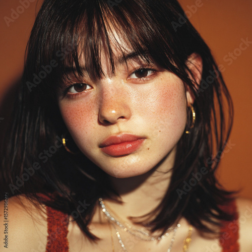 モデル風美女02