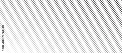 Slash line. Border with diagonal lines. Angle of tilt stripes. Black pattern of footer isolated vector on white background eps 10