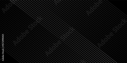 Slant line halftone gradation texture. Fading diagonal stripe gradient background. Black oblique pattern backdrop. Vanishing thin parallel line wallpaper for overlay