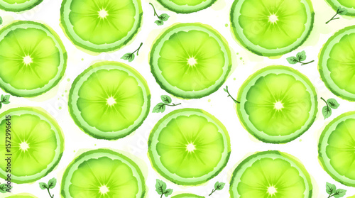 green lime background
