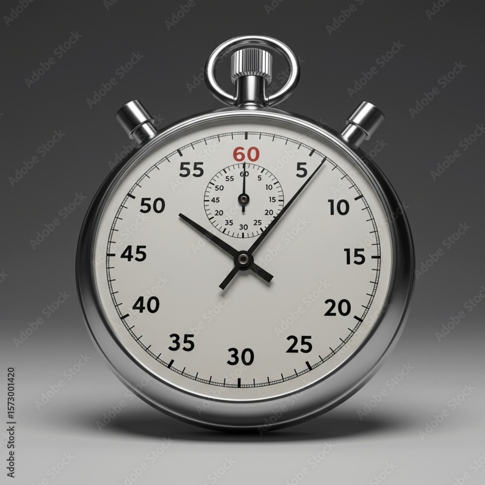 Stopwatch on White: Deadline Focus, Time Management, and Efficiency in 8K. Stopwatch on White: Deadline Focus, Time Management, and Efficiency in 8K.