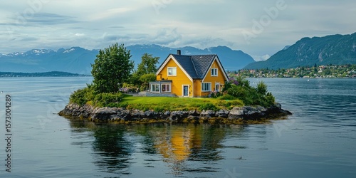 A quiet island home with only the sound of wind, waves, and your breath