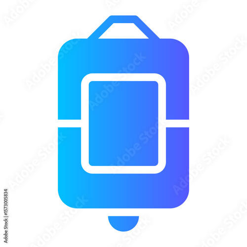 blood bag gradient icon