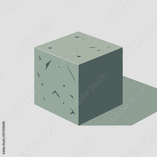 Illustration of a Single Concrete Masonry Unit