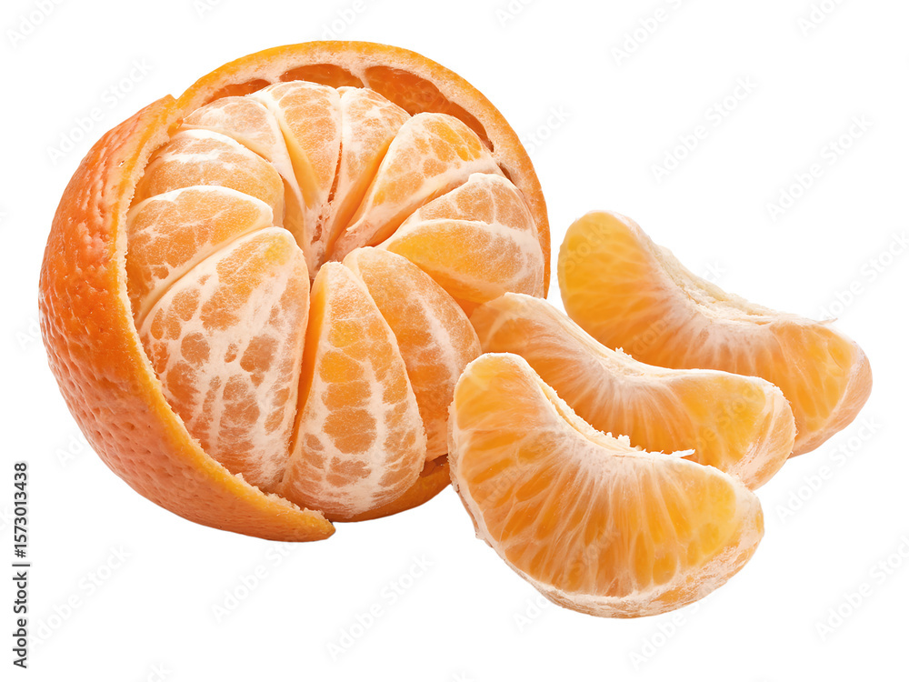 tangerines isolated on white background tangerines isolated on white background