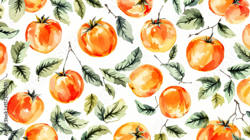 seamless pattern with vegetables