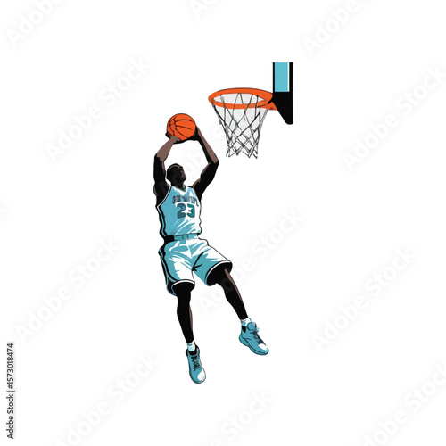  "Jump Shot in Action"