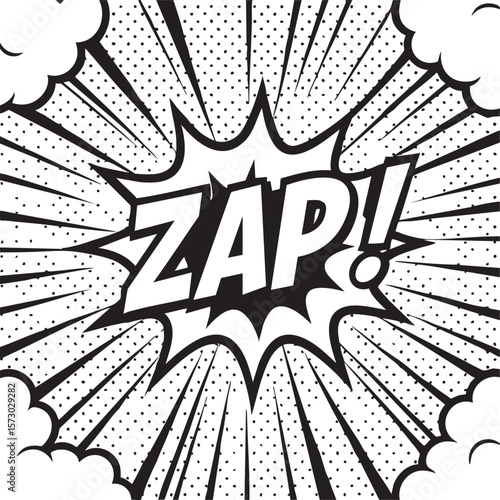 Dynamic Comic Book Smash! Action-Packed Word Art Graphic Design