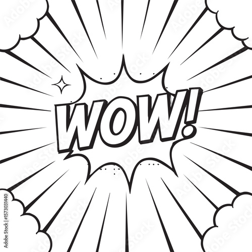 Dynamic Comic Book Smash! Action-Packed Word Art Graphic Design