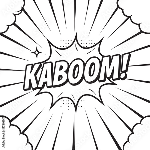 Dynamic Comic Book Smash! Action-Packed Word Art Graphic Design