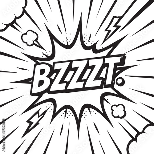 Dynamic Comic Book Smash! Action-Packed Word Art Graphic Design